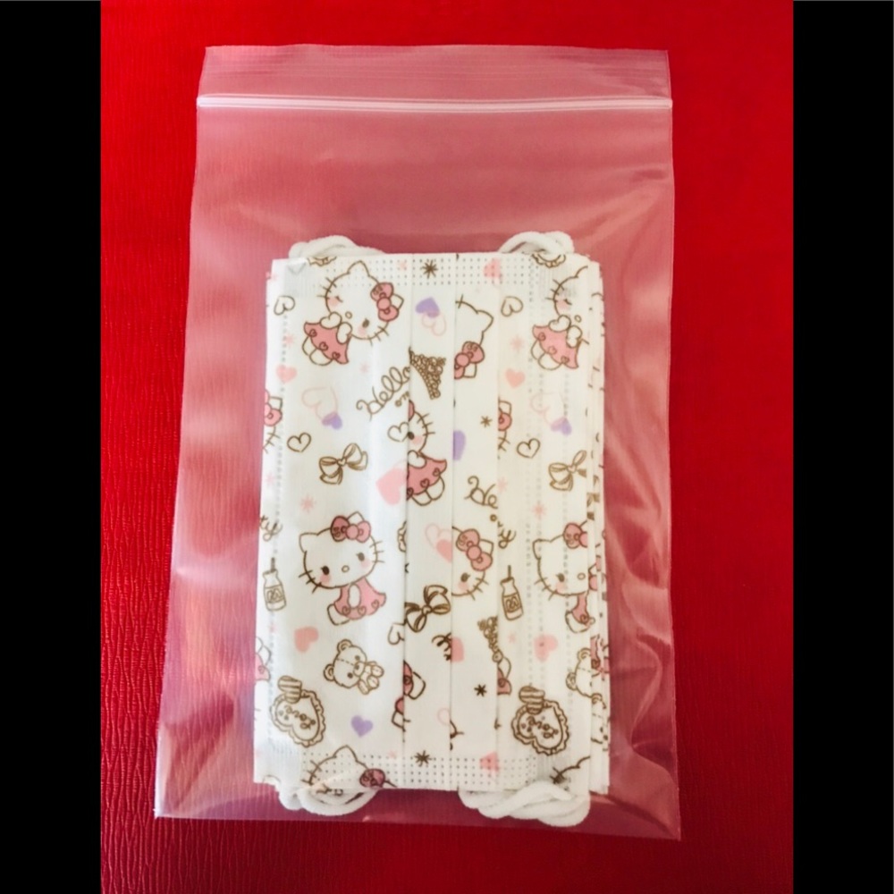 5 pcs Face Mask Protect Bacteria Hello Kitty